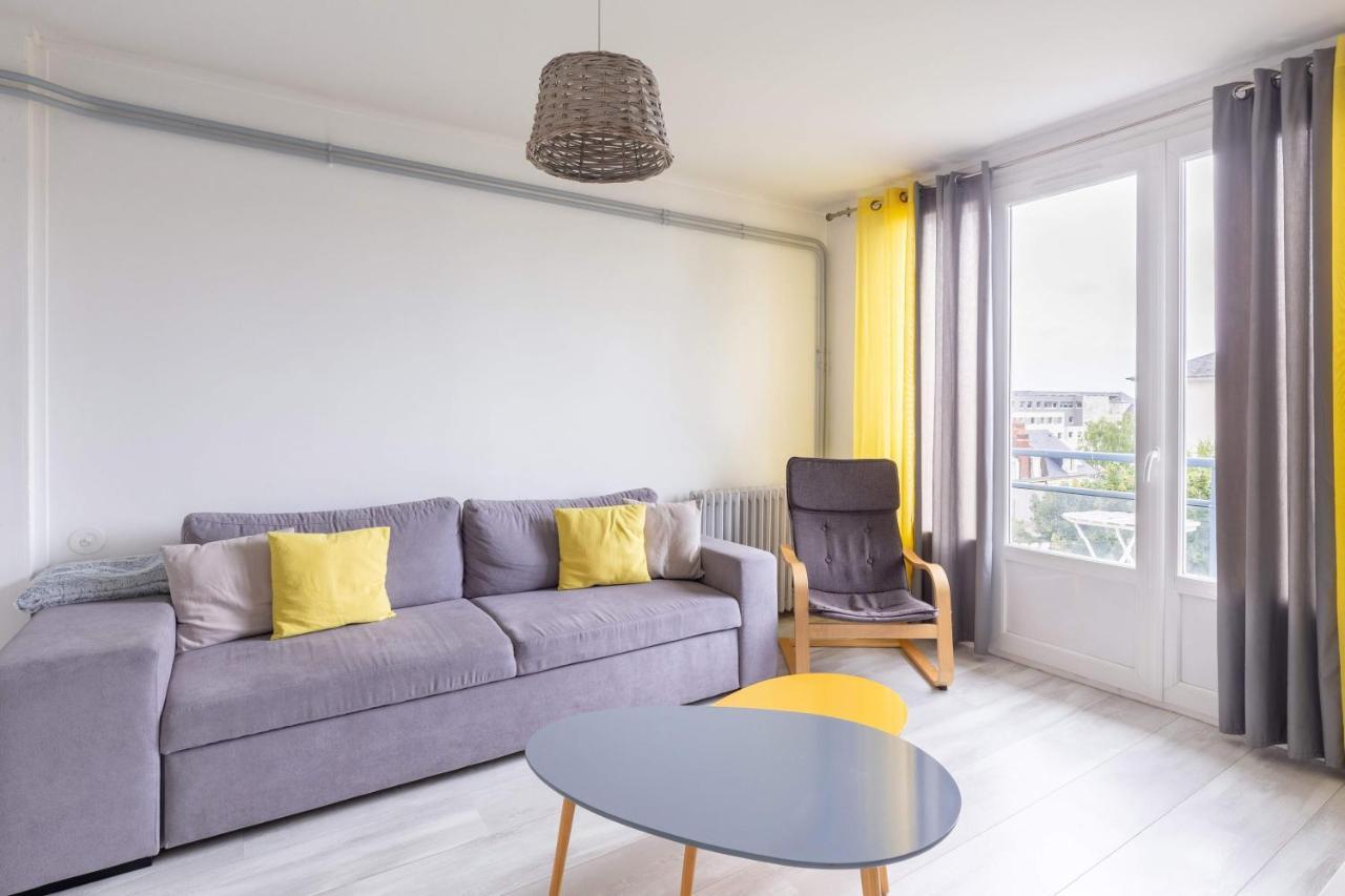 Appart T3 Bien Situe A Bourges + Wifi Eksteriør bilde
